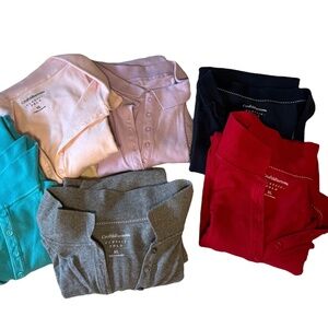 Lot of 6 Woman's Golf Shirts